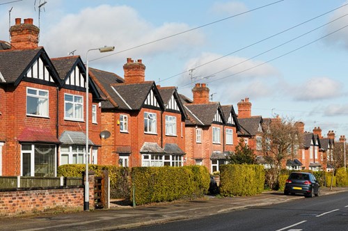 a row of houses